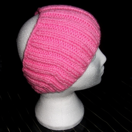 Candy Floss - A knitted headband handmade and sold by Longhaired Jewels